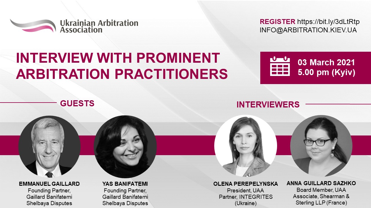 Interview with arbitrators